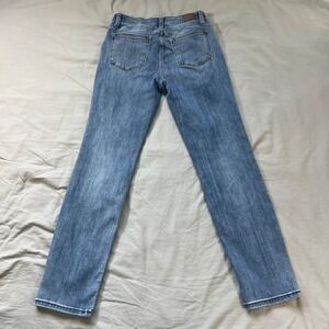 JUDY BLUE Straight Fit Jeans Womens Size 7/28 Blue Denim 28x30 Faded Cotton